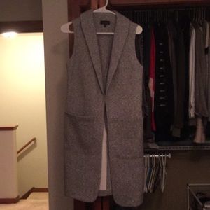 Worn once long Topshop vest